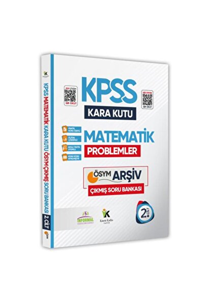 İnformal Yayınları KPSS Matematik Kara Kutu 2.cilt PROBLEM En Kapsamlı Çıkmış...