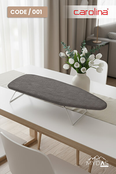 CAROLİNA Gri Smart Mini Seyahat Portatif Ütü Masasi