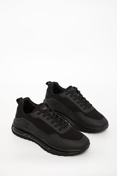 SOHO Black-Black Men's Sneaker 20972