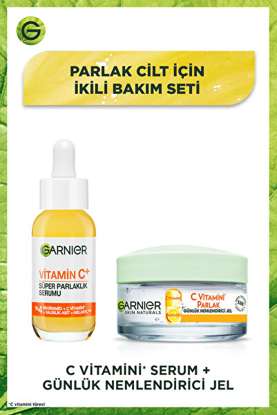 Garnier C Vitamin Serum (Niasinamid + Salisilik Asit) + C Vitamin Nemlendiric...