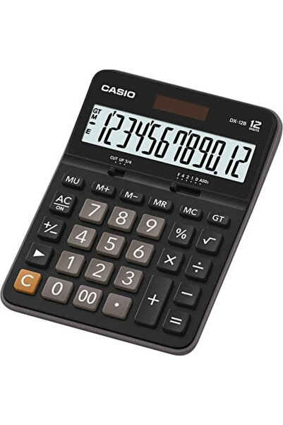 Casio Dx-12b 12 Hane Masa Üstü Hesap Makinesi
