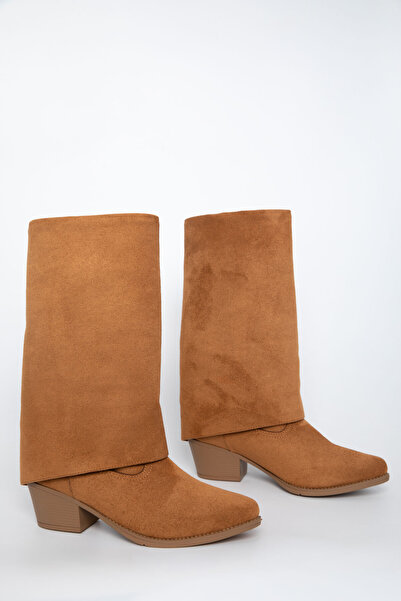SOHO Tan Suede Γυναικείες Μπότες & Μποτάκια 20981