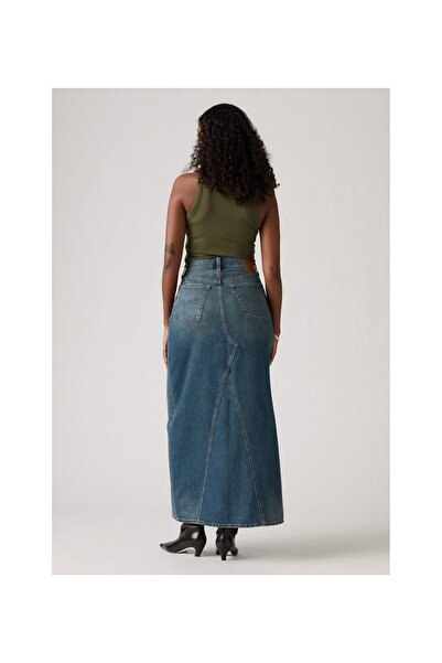 Levi's ІКОНІЧНА ДОВГА СПІДНИЦЯ З РОЗПОРКОЮ