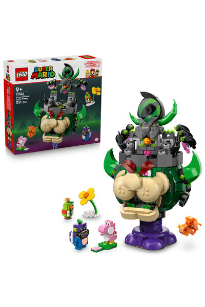LEGO ® Super Mario™Prince Florian ve Castle Bowser 72042 - 9+ Çocuklar için Oyuncak Yapım Seti (1251P)