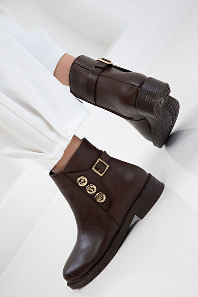 SOHO Kahve Kadın Bot & Bootie 20978