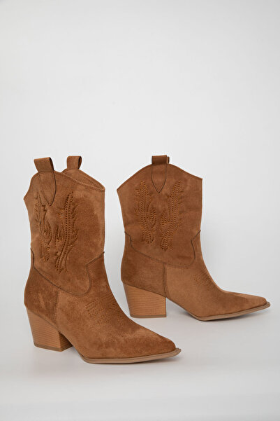 SOHO Taba Wildleder Damenstiefel & Stiefeletten 20985