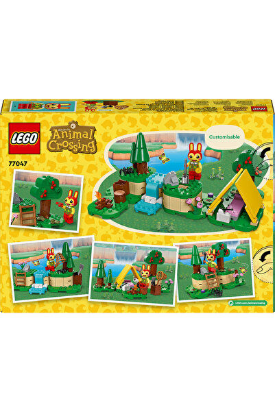 LEGO ® Animal Crossing™ Bunnie Açık Hava Aktivitelerinde 77047 - 6+ Oyuncak Yapım Seti (164Parça)