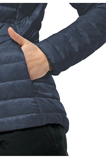 Jack Wolfskin PILVI péřová bunda s kapucí a rukávy