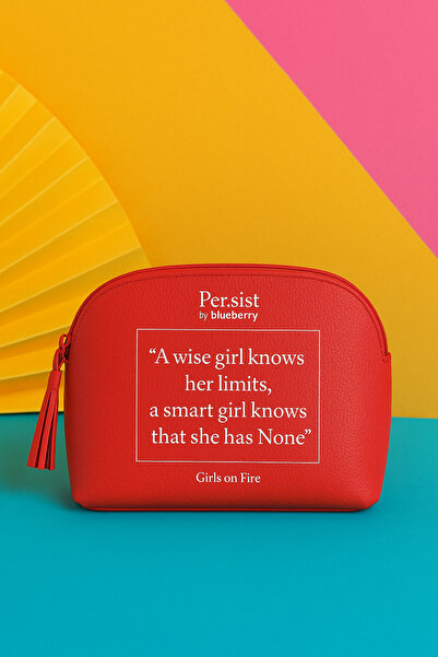 Blueberry Women's Persist Girl Power Makeup Bag Bbba000801