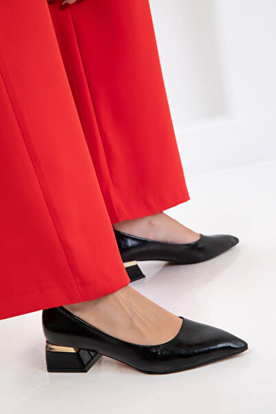 SOHO Pantofi cu toc clasici de damă negri 20987