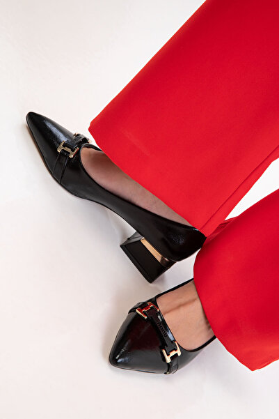 SOHO Pantofi cu toc clasici de damă negri 20988