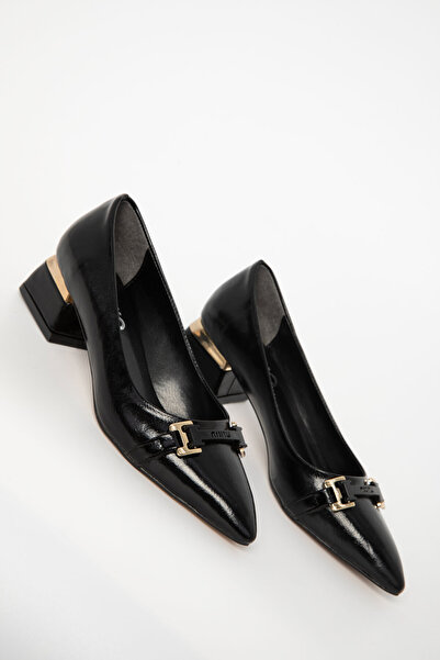 SOHO Pantofi cu toc clasici de damă negri 20988