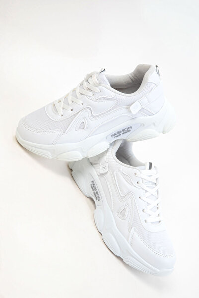 SOHO Beyaz Kadın Sneaker 20909