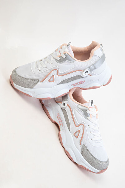 SOHO White-Powder Women's Sneaker 20909