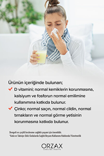 Ocean Orzax Efervit Defence Efervesan 20 Tablet