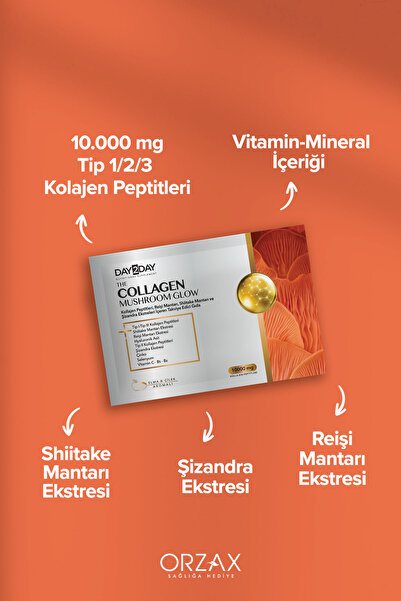 DAY2DAY The Collagen Mushroom Glow 30 Saşe