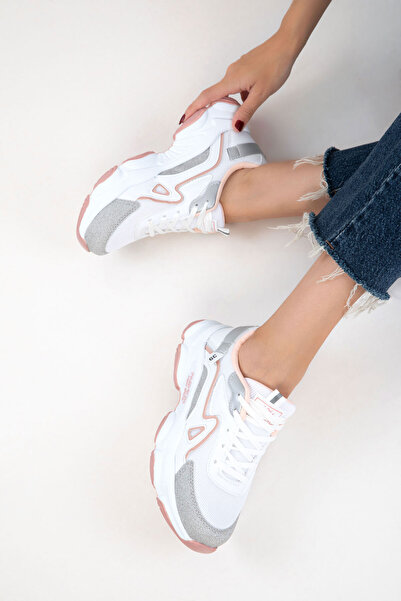 SOHO White-Powder Women's Sneaker 20909