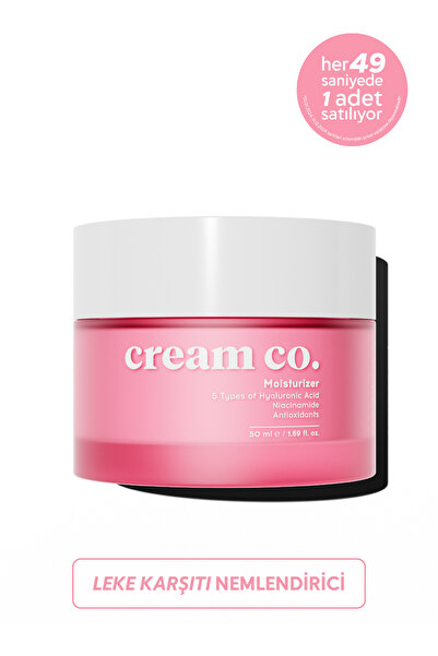 Su Bazlı Moisturizer Nemlendirici Aydınlatıcı Yüz Kremi | Hyaluronik Asit | 50 ML | Tüm Cilt Tipleri