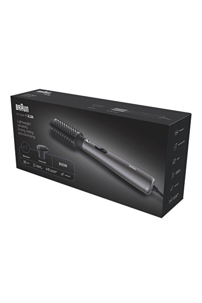 Braun BRAS226E Air Styler AS2.26 IONTEC Saç Kurutma Makinesi ve Şekillendirici, 2 Başlıklı