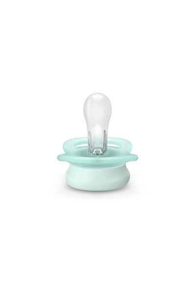 Philips Avent PHILIPS AVENT SCF075/02 ultra start pacifier, 0-2 months, orthodontic, 2 pcs, plain green-blue