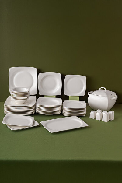 Emsan Fine Bone Meyra 61 Parça 12 Kişilik Yemek Takımı