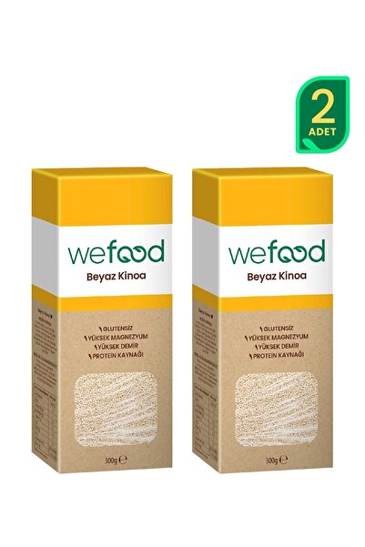 Wefood x 2 Adet Beyaz Kinoa 300 gr