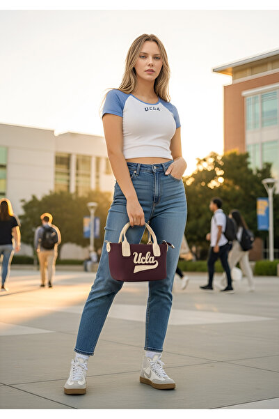UCLA Claret Red Women's Hand, Shoulder and Crossbody Bag 05Uc25K9003