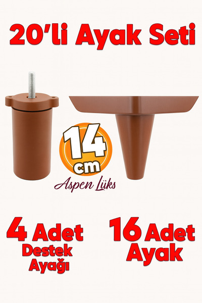 Badem10 Набір з 20 предметів Aspen Розкішні меблі Крісло Диван ТВ-стіл Підста...