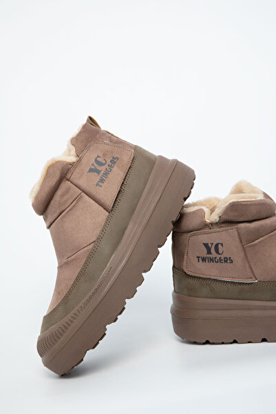 SOHO Γυναικείες μπότες & μποτάκια Mink Suede 21008