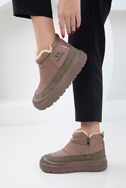 SOHO Γυναικείες μπότες & μποτάκια Mink Suede 21008