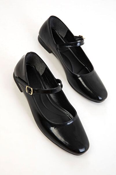 SOHO Siyah Rugan Kadın Babet 20910