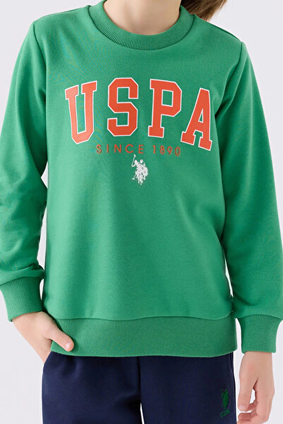 U.S. Polo Assn. Erkek Çocuk Yeşil Eşofman Takımı