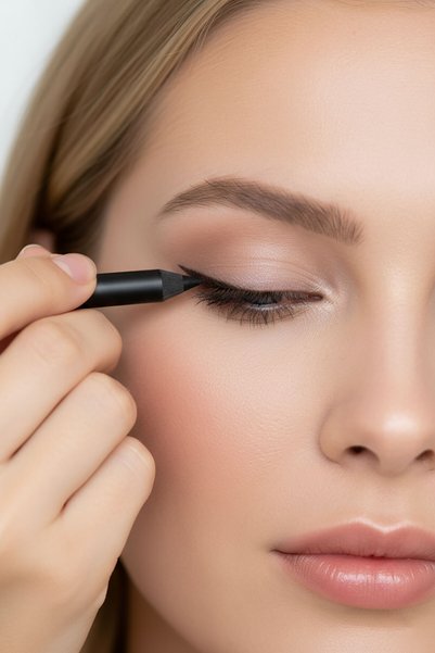 Golden Rose Waterproof Eyeliner Longwear & Soft Ultra - Black - Black Eyeliner