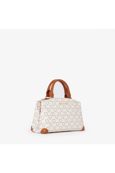 Valentino LADY RE PRETTY BAG BIANCO/CUOIO VBS8GT23