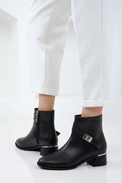 SOHO Μαύρα γυναικεία μποτάκια & μποτάκια 21012