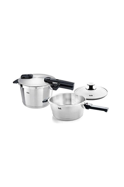 Fissler Vitaquick® Premium 6+3.5 Litre Düdüklü Tencere Seti