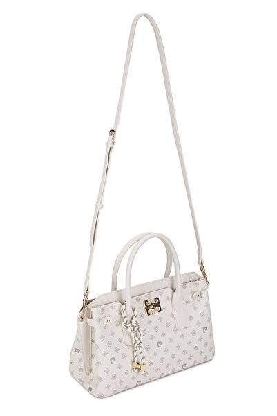 Pierre Cardin Monogram White Women's Shoulder Bag 05Po25Y822-1