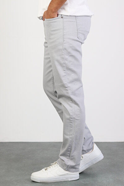 HLT JEANS Ανδρικά τζιν γκρι Lycra Regular - Flexible Jeans Hlthe 001980