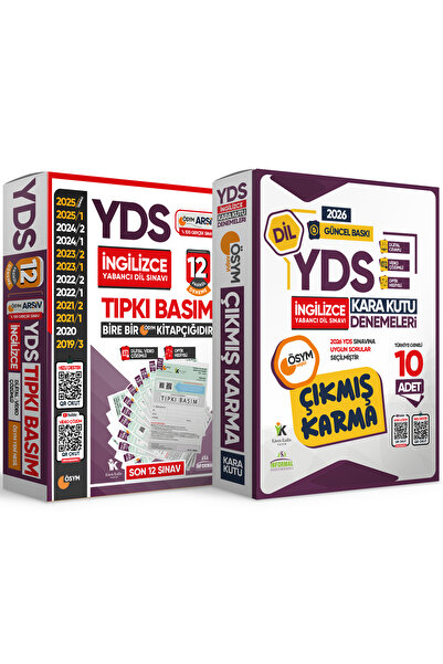 İnformal Yayınları 2025 Yds Ingilizce Ösym Çıkmış Soru 12li Tıpkı Basım Ve Çı...