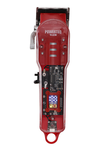 POWERTEC TR-3100 Profesyonel Şarjlı Saç Sakal Tıraş Makinesi ( 9100 RPM )