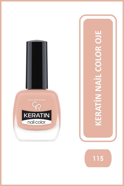 Golden Rose لون أظافر الكيراتين رقم 47 بني محمر