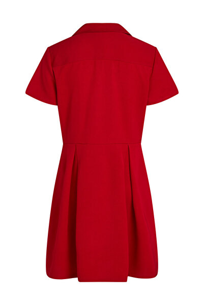 Tommy Hilfiger MINI ŠATY VIS TWILL S/S F&F