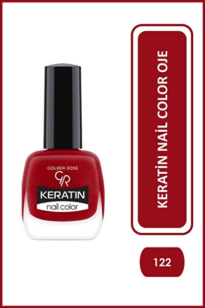 Golden Rose Keratin Nail Color Oje - 122