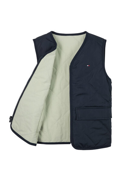 Tommy Hilfiger СТЬОБАНИЙ ЖИЛЕТ REV MIX MEDIA