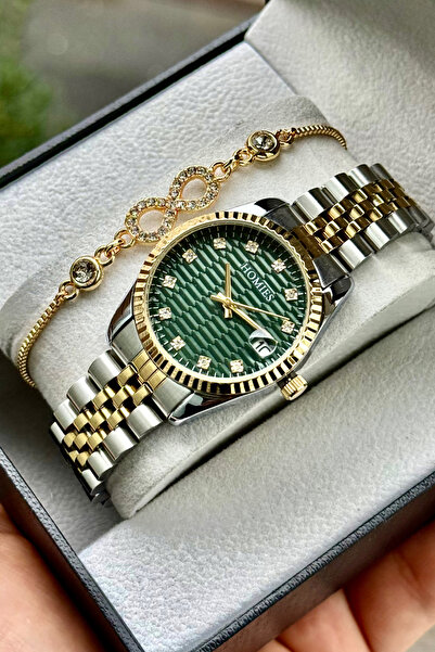 Homies علبة هدايا ساعة يد نسائية - هدية سوار HM 5345646865