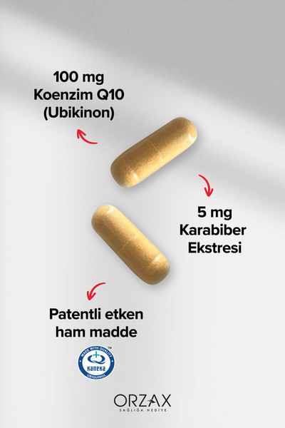 Ocean Orzax Koenzim Q10 100mg 30 Kapsül