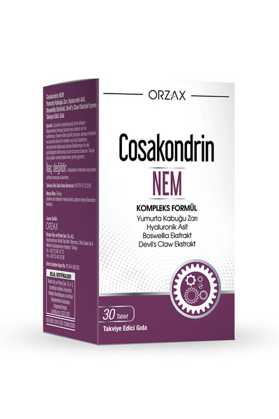 Ocean Takviye Vitamin Cosakondrin Nem 30 Tablet