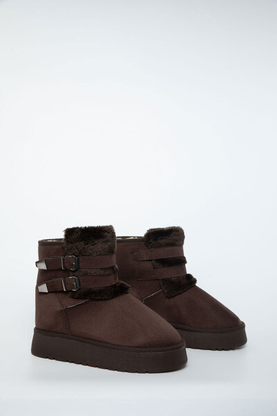 SOHO Brown Suede Women's Boots & Booties 21038