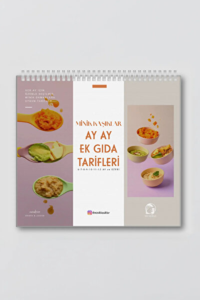 Menkrise Minik Kaşıklar Ek Gıda Tarifleri – Diyetisyen Onaylı 6–12 Ay+ 161 Ek...