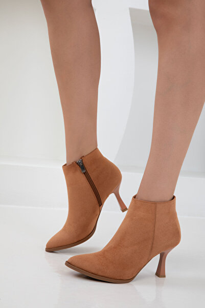 SOHO Tan Suede Γυναικείες Μπότες & Μποτάκια 17525